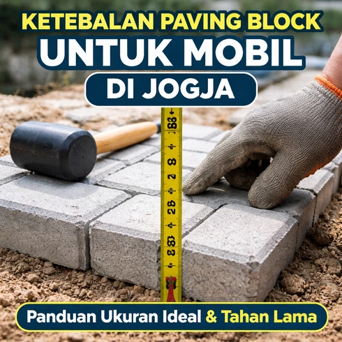 Ketebalan Paving Block untuk Mobil di Jogja – Ukuran Ideal & Tahan Lama