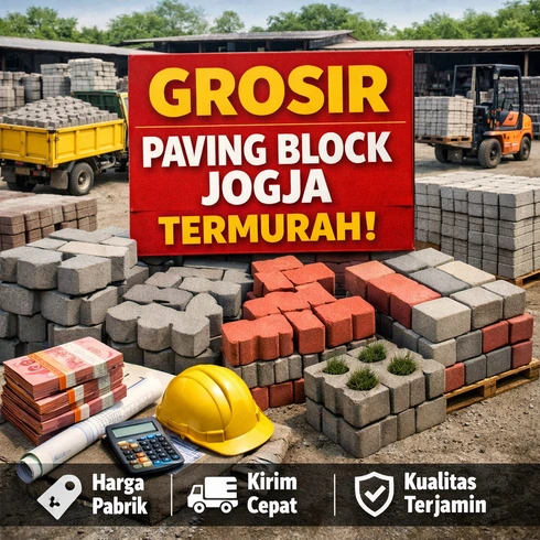 grosir paving block jogja